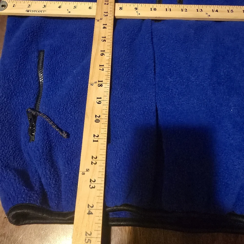 REI‎ Co-op Polartec Fleece Jacket Full Zip Blue Outdoor Hiking Men's Small